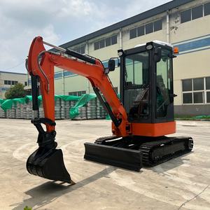 キリン工場カスタム農業用クローラーミニショベル、3.5トンヤンマーEPAディーゼルエンジンとキャブエアコン搭載 - Product Image 1