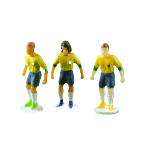 โมเดลจำลองนักฟุตบอลขนาด 1:50  แบบจำลองนักกีฬา  งานฝีมือ  ฟิกเกอร์สีสันสดใส  ฉากจำลอง - Product Image 2