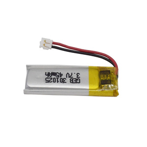 Harga Pabrik 301025 Baterai Lipo <span class=keywords><strong>3</strong></span>.7V 45mah Baterai Lithium Isi Ulang <span class=keywords><strong>3</strong></span>.7v 45mah Baterai Li-polymer <span class=keywords><strong>3</strong></span>.7v dengan 50mah - Product Image 3