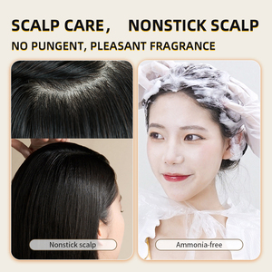 <span class=keywords><strong>Champú</strong></span> Tinte para el Cabello Negro MEIDU, a Base de Hierbas y Ginseng, Cobertura Total de Canas, Sin Amoníaco, Coloración Instantánea para Hombres y Mujeres, Uso Doméstico - Product Image 4