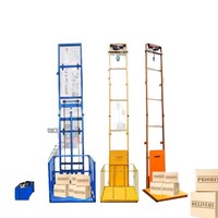 Tragbarer Mini-Hydraulik-Lastenaufzug für Kleine Räume und Heimgebrauch mit Elektrischer Steuerung und Effizientem Vertikalem Hebesystem