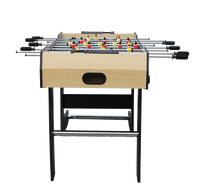 Table de football de salon pour adolescents, table de football de 4 pieds, gain de place