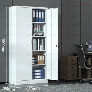 モダンな4層オフィススチール食器棚ホーム家具ワードローブベッドルームスクール & ジム用 - Product Image 3