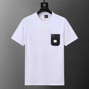 เสื้อยืดลำลองผู้ชายสุดเทรนด์ปี 2026 คุณภาพสูง พิมพ์ลายแบบเข็มเจาะ ผ้าฝ้ายแท้ นุ่มสบายผิว เสื้อยืดลำลองผู้ชาย - Product Image 4