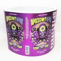 Etiqueta Adhesiva Personalizable, Removible, Metalizada, de BOPP, Vinilo, PET, Resistente al Agua, con Adhesivo Fuerte, para Bebidas