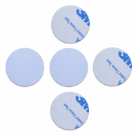 Individuell Bedruckte 25mm Runde Selbstklebende NFC RFID PVC-Etikettenkarte für Unternehmens-Zugangskontrolle