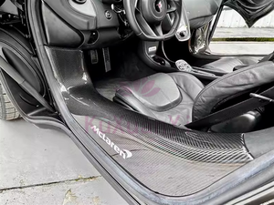 Utilizado para <span class=keywords><strong>McLaren</strong></span> 540C/570/600LT, kit de carrocería, actualización de umbral de fibra de carbono, decoración exterior de fibra de carbono 600LT - Product Image 5