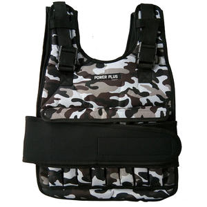 Chaleco con Peso Ajustable de Producción Industrial, Chaleco de Entrenamiento con Placas de Acero Redondas de 15 kg, Camiseta de Fitness para Correr, Hecho de Nailon - Product Image 3