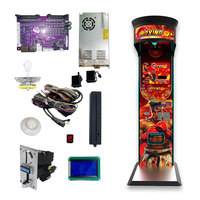 Máquina de Juego Arcade de Boxeo Comercial con Monedas, de Plástico, con Soporte en Inglés para Centros de Entretenimiento Familiar y de Diversión