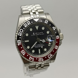 Custom Waterproof GMT NH34 for Men with Sapphire Crystal Dial Quality Movement Automatic <b>Mechanical</b> <b>Watches</b> - Product Image 5