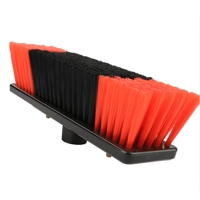 Perche télescopique en fibre de carbone pour nettoyage de panneaux solaires, alimentée en eau, avec brosse intégrée pour panneaux solaires ajustables