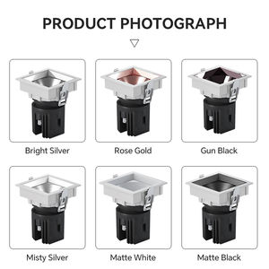 <span class=keywords><strong>Spot</strong></span> <span class=keywords><strong>LED</strong></span> encastré pour plafond, 12 W, étanche, CRI90, anti-éblouissement, <span class=keywords><strong>mini</strong></span>, intérieur, IP65, extérieur, multifonctionnel, downlight - Product Image 3