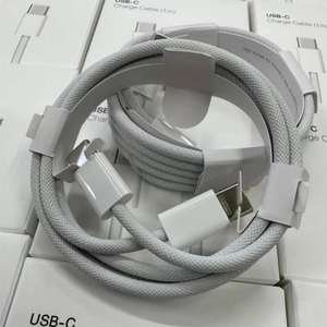 Kabel Pengisian Cepat USB C ke C PD 240W dengan Chip EMK 3.3ft 6.6ft 1M 2M Kabel Data Tipe-C untuk iPhone 15 16 17 Pro Max - Product Image 5