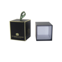 Coffret de bougies parfumées faites à la main pour la maison, emballage personnalisé en papier pour bougies, boîte cadeau pour bougies parfumées en verre