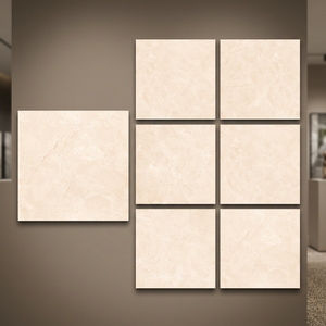 Carreaux de porcelaine émaillée Neptune Bianco 800x800mm, effet marbre blanc, pour revêtements de sol modernes - Product Image 5