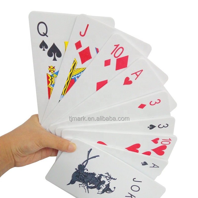 54 шт., гигантские игральные карты для покера