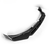 Becquet avant M-Tech noir brillant en ABS renforcé, ajustement direct pour BMW X4 G02 LCI 2022-2025, accessoire extérieur automobile