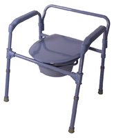 Chaise de toilette pour personnes handicapées, réglable en hauteur, pliable, pour personnes âgées