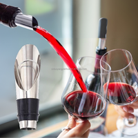Accessoires de bar 4 pièces poignée d'emballage exquise tire-bouchon Kit bouchon de vin verseur ouvre-bouteille de vin