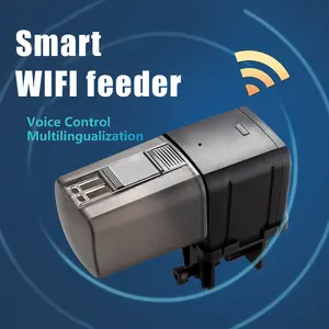 WIFI Controlled Automatic Fish Feeder with APP for Fish Tank Aquarium Pond Vacation Weekend Holiday