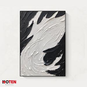 Commercio all'ingrosso della fabbrica dipinto a mano astratto olio medio paesaggio soggetti arte parete tela - Product Image 3