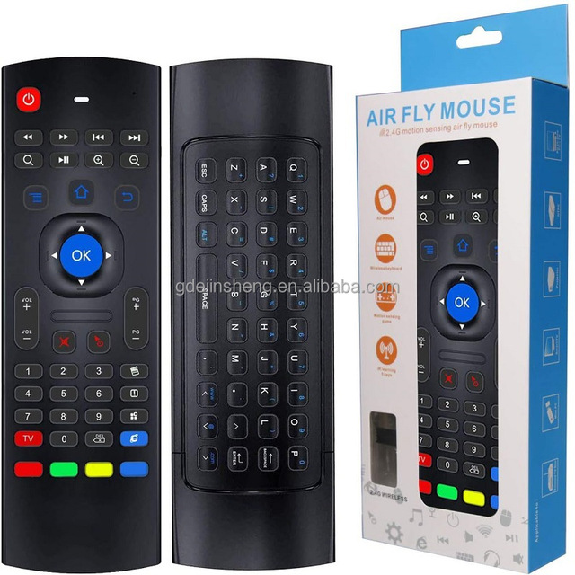 2.4G Wireless IR Remote Control MX3 Mini Keyboard Air Mouse with IR Learning Function Suitable for Smart TV Android TV Box