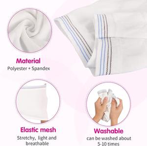 Design monouso del collo angolato in microfibra senza maglia di biancheria intima Postpartum per nascite in sezione naturale e C - Product Image 5