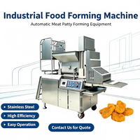 Machine industrielle automatique à grande vitesse pour la formation de galettes de hamburgers