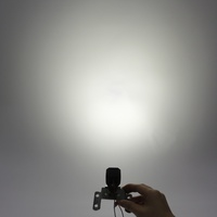 Mini lampe de travail LED carrée 1 pouce 5W 298LM 12V pour motos, construction, remorques, fourgonnettes et camions