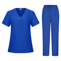 Tenues d'hôpital personnalisées en gros avec logo, blouses médicales pour femmes, uniformes d'infirmière OEM, ensembles de blouses d'infirmière pour hôpitaux vétérinaires