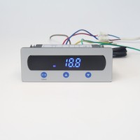 El controlador de pantalla digital sensible al tacto KT-03 gestiona dos cargas: refrigeración e iluminación.