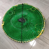 Trampa de Acuicultura de Acero Inoxidable Verde Grande de Nueva Zelanda de 80*150cm con Doble Nudo, Directo de Fábrica y Personalizable