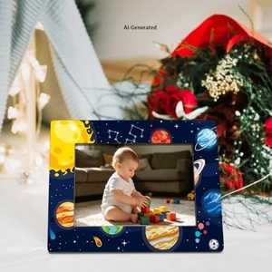 Cadre photo personnalisé en PVC 3D en forme de téléviseur rétro, OEM 4x6, décoration vintage pour la maison, cadeau, image en caoutchouc souple personnalisée - Product Image 5