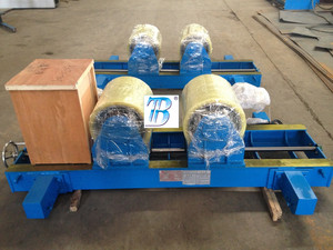 Ống <span class=keywords><strong>Tank</strong></span> Hàn <span class=keywords><strong>Rotator</strong></span> Lăn Đứng Rotators Tháp Gió Máy Hàn Với Turning Rolls 200T Thiết Bị Hàn Sản Xuất - Product Image 4