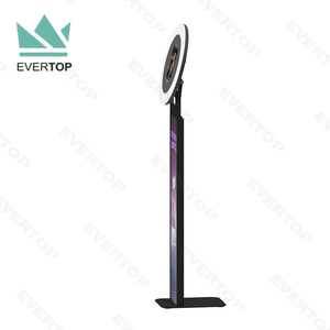 PBF02 LEDリングライトiPadフォトブースマシン9.7-13 "インチミラーフェイス13 for iPadフォトブースポータブル自分撮りブースAndroid用 - Product Image 5