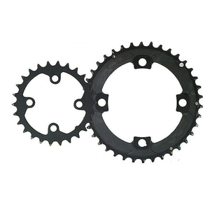 JIANKUN-Anillo <span class=keywords><strong>de</strong></span> cadena para bicicleta <span class=keywords><strong>de</strong></span> montaña, rueda <span class=keywords><strong>de</strong></span> cadena para bicicleta <span class=keywords><strong>de</strong></span> carretera, 2x10S, 64/104 BCD 26T 38T - Product Image 1