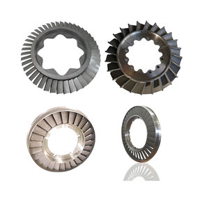 Vente en gros de plaque de couverture de roue de compresseur de turbocompresseur de Ti-5Al-2.5Sn de Ti-6Al-4V en alliage de titane pièce de rechange pour <span class=keywords><strong>turbine</strong></span> à <span class=keywords><strong>gaz</strong></span> <span class=keywords><strong>Siemens</strong></span> - Product Image 2