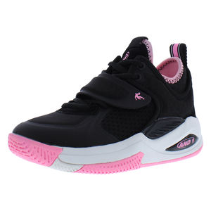 AND1 Gamma 4.0 SS PS Girls <b>Shoes</b> <b>Size</b> 1 Color Black/White/Dark Pink Model AD90144BBWP - Product Image 1
