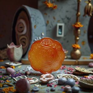 Einzigartige Carving Fashion Accessoire Meteorit Dekoration Modellierung Meteorit Ornamente - Product Image 2