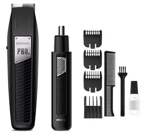 Kit eléctrico de cuidado corporal para hombres, máquina para cortar el pelo de la oreja y la nariz, venta al por mayor