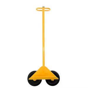 Kit d'outils d'installation de porte de chariot de cloison sèche en acier au carbone enduit de poudre jaune personnalisable de haute qualité avec chariot de chariot à plate-forme - Product Image 1