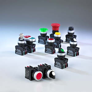 Botón Pulsador de Parada de Emergencia Impermeable Tipo Hongo IP67 Rojo y Negro con Retorno por Resorte - Product Image 2