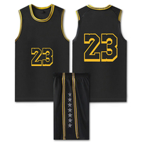 Jersey Basket Polos Polyester Grosir Tonton, Kaos Basket Throwback untuk Remaja, Pakaian Olahraga Tim, Jersey Olahraga untuk Pria