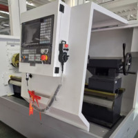 Torno CNC de Cama Plana de Alta Resistencia CK6163, Torno Horizontal de Precisión para Mecanizado de Ejes de Acero