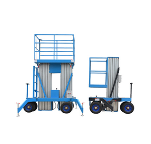 Elevador de Aluminio Plegable de Una Sola Columna, de Pequeño <span class=keywords><strong>Volumen</strong></span>, Altura de Trabajo de 4-18 m, Hecho a Medida para Espacios Estrechos - Product Image 4
