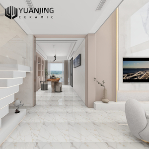 Azulejos <span class=keywords><strong>de</strong></span> Porcelana <span class=keywords><strong>de</strong></span> Lujo con Acabado Brillante para Pisos, 600x600mm, Diseño <span class=keywords><strong>de</strong></span> Alta Gama para Sala <span class=keywords><strong>de</strong></span> Estar y Vestíbulo, con Patrones <span class=keywords><strong>de</strong></span> Mármol - Product Image 6