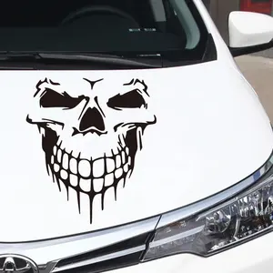 شعار مخصص من المصنع ملصق شخصية رعب الهالوين ملصق سيارة لصائق نافذة باب الوفير اكسسوارات السيارات الزينة
