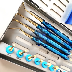 CLASTY INSTRUMENTS Kit Completo Avanzado para Elevación de Seno, Fresas para Implantes Dentales, Topes, Instrumentos Manuales para Elevación de Seno, Quirúrgicos - Product Image 3