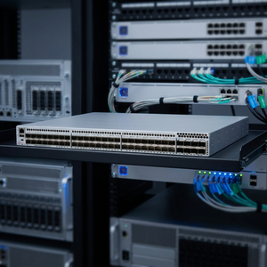 Original G720 64G Gen7 SAN <b>Switch</b> For Brocade 24 Ports Active With 32G SFP Modules 64Gbps Fiber Channel <b>Network</b> Storage - Product Image 3