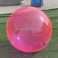 Boule d'eau gonflable hermétique en PVC de haute qualité Boule de décoration Boules d'eau colorées